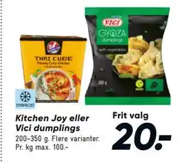 Bilka Kitchen Joy eller Vici dumplings tilbud