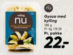 Bilka Gyoza med kylling tilbud