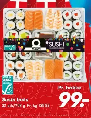 Bilka Sushi boks tilbud