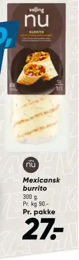 Bilka Mexicansk burrito tilbud