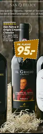 Bilka San Felice Il Grigio Chianti Classico tilbud