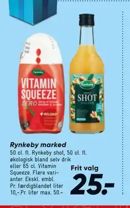Bilka Rynkeby marked tilbud