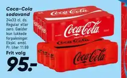 Bilka Coca-Cola sodavand tilbud