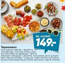 Bilka Tapasmenu tilbud