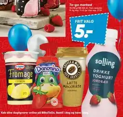 Bilka To-go marked tilbud