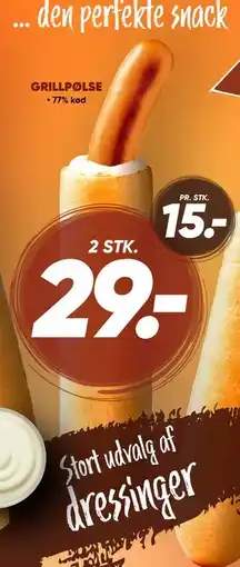 Bilka GRILLPØLSE tilbud