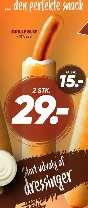 Bilka GRILLPØLSE tilbud