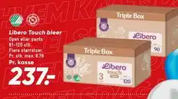 Bilka Libero Touch bleer tilbud