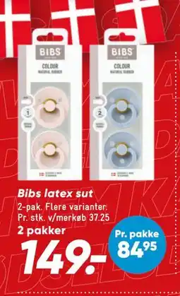 Bilka Bibs latex sut tilbud