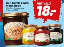 Bilka Den Gamle Fabrik marmelade tilbud