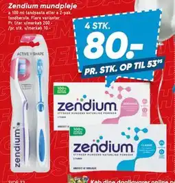 Bilka Zendium mundpleje tilbud