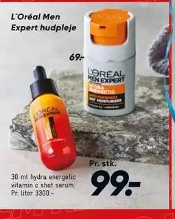 Bilka L´Oréal Men Expert hudpleje tilbud