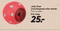 Bilka Jolly Paw snacklegetøj eller bolde tilbud