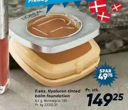 Bilka Hyaluron tinted balm foundation tilbud