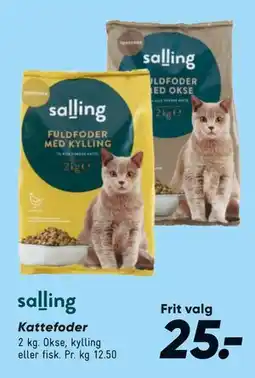Bilka salling Kattefoder tilbud
