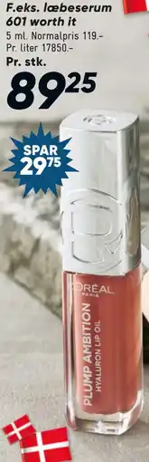 Bilka læbeserum 601 worth it tilbud