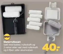 Netto Malerrullesæt tilbud