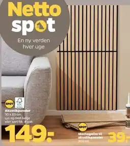 Netto Akustikpaneler tilbud