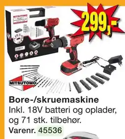 Harald Nyborg Bore-/skruemaskine tilbud