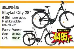 Harald Nyborg Elcykel City 28” tilbud
