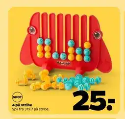 Netto 4 på stribe tilbud