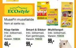 Harald Nyborg ECOstyle MuseFri musefælde tilbud