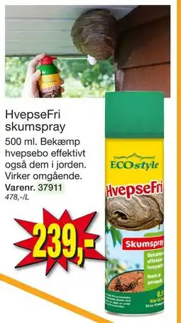 Harald Nyborg HvepseFri skumspray tilbud