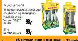 Harald Nyborg Muldvarpefri Elite tilbud