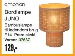 Harald Nyborg amphion Bordlampe JUNO tilbud
