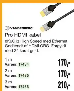 Harald Nyborg Pro HDMI kabel tilbud