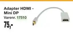 Harald Nyborg Adapter HDMI - Mini DP tilbud