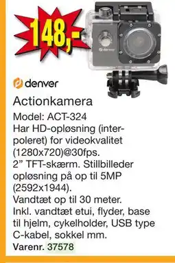 Harald Nyborg Actionkamera tilbud