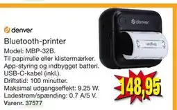 Harald Nyborg Bluetooth-printer tilbud