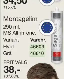Harald Nyborg Montagelim tilbud