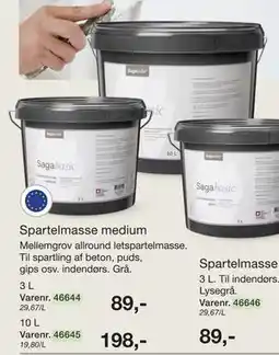 Harald Nyborg Spartelmasse medium tilbud