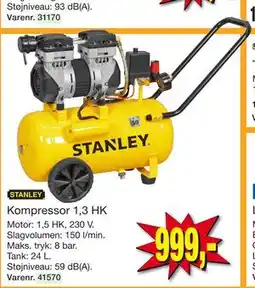 Harald Nyborg Kompressor 1,3 HK tilbud