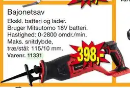 Harald Nyborg Bajonetsav tilbud