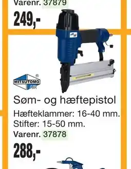 Harald Nyborg Søm- og hæftepistol tilbud