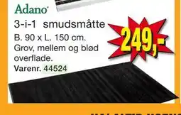 Harald Nyborg Adano 3-i-1 smudsmåtte tilbud