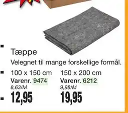 Harald Nyborg Tæppe tilbud