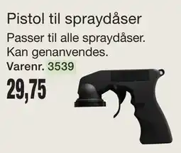 Harald Nyborg Pistol til spraydåser tilbud