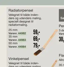 Harald Nyborg Radiatorpensel tilbud