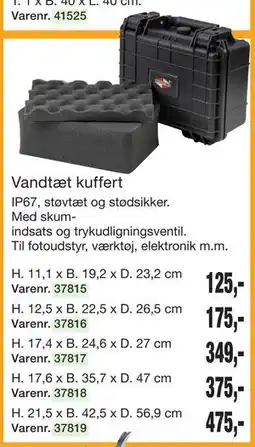 Harald Nyborg Vandtæt kuffert tilbud