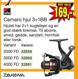 Harald Nyborg DAM Camaro hjul 3+1BB tilbud