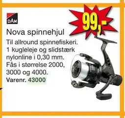 Harald Nyborg DAM Nova spinnehjul tilbud
