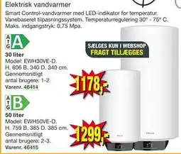 Harald Nyborg Elektrisk vandvarmer tilbud
