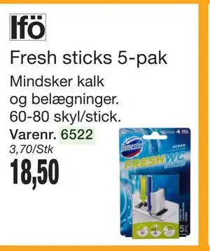 Harald Nyborg Ifö Fresh sticks 5-pak tilbud