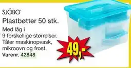 Harald Nyborg SJÖBO Plastbøtter 50 stk tilbud