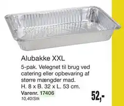 Harald Nyborg Alubakke XXL tilbud