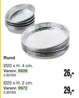 Harald Nyborg Alubakker til mange formål Rund tilbud